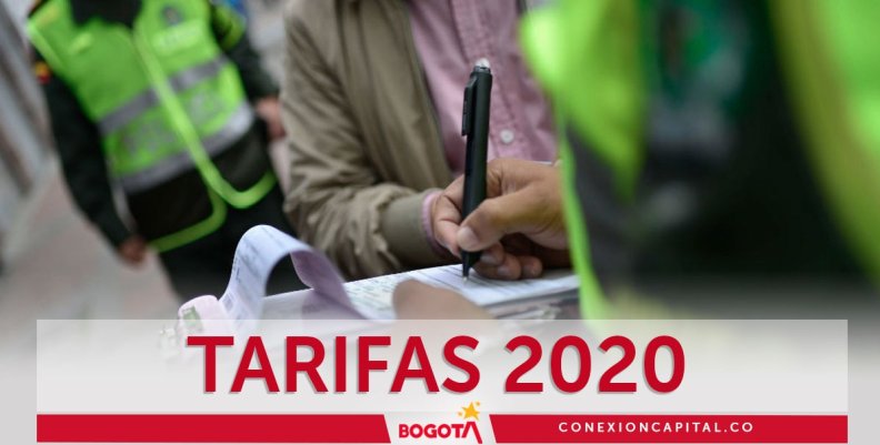 Tarifas parqueaderos 2020