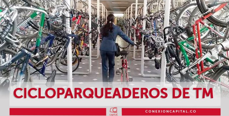 Cicloparqueaderos de TransMilenio