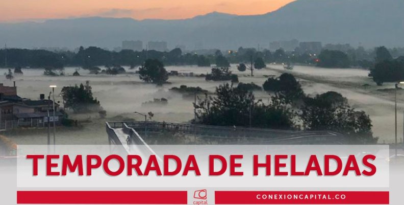 Heladas en Bogotá