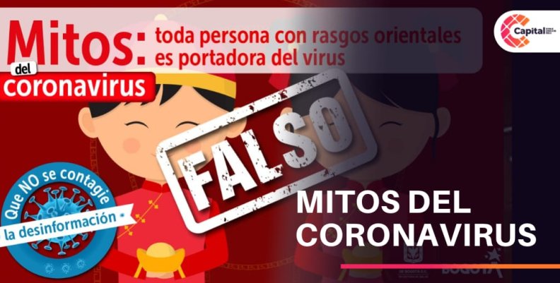 Mitos del coronavirus