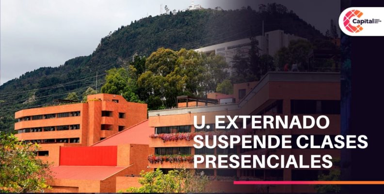 U. Externado suspende clases por coronavirus