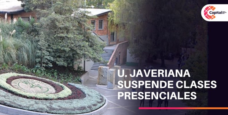 Javeriana suspende clases por coronavirus