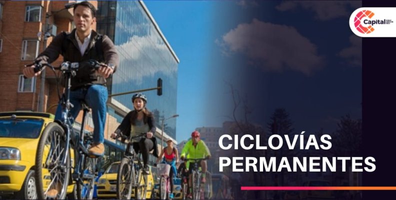 Ciclovías permanentes