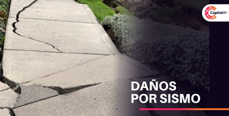 Daños pos sismo en varias regiones del país