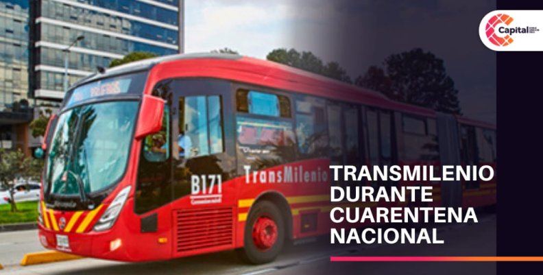 TransMilenio durante cuarentena nacional