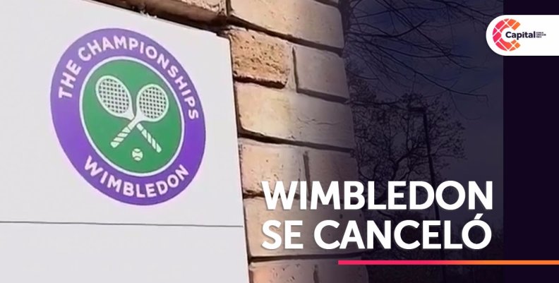 Se cancela Wimbledon por coronavirus