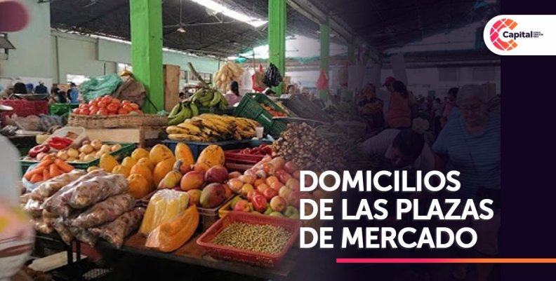 Domicilios en plazas de mercado de Bogotá