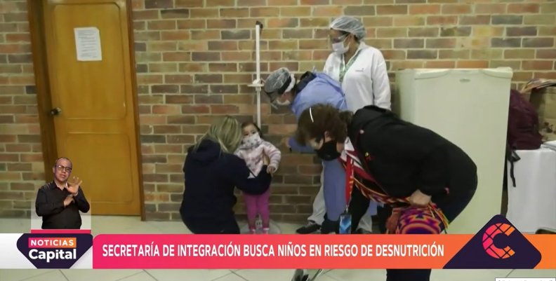 Jornada de búsqueda de niños y niñas en riesgo de desnutrición