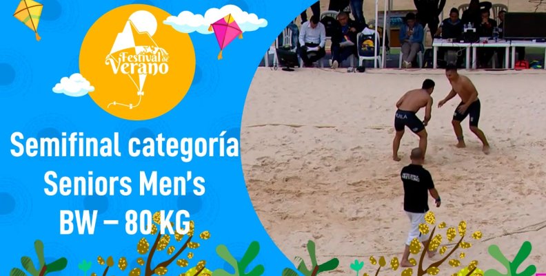 Primer Campeonato Nacional de Lucha Playa en el Festival de Verano 2022