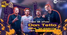 Rock al Parque 2025: Ver en vivo a Don Tetto 