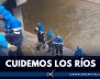 Jornada de limpieza en el río Fucha en el Día Mundial del Agua