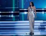 First runner-up Miss Colombia Laura Hernandez competes in the 66th Miss Universe pageant at Planet Hollywood hotel-casino in Las Vegas