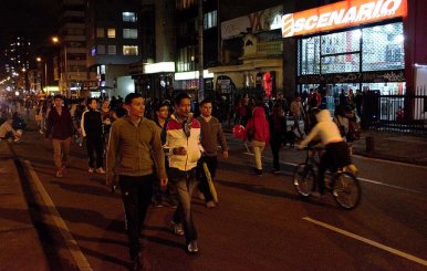 Ciclovía Nocturna