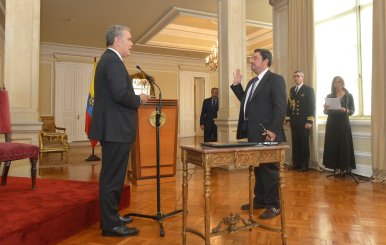 Este jueves se posesionó Francisco Santos como nuevo Embajador de Colombia en Estados Unidos.