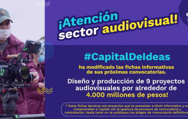 CAPITAL DE IDEAS ha modificado las fichas informativas para el diseño y producción de contenidos de Cultura Ciudadanía y Educación