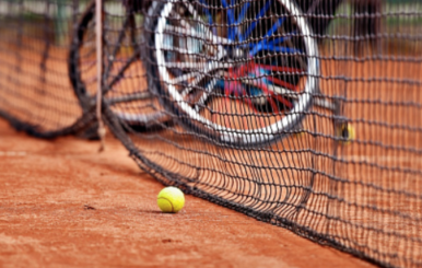 Tenis en silla de ruedas