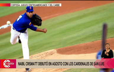 Nabil Crisma debitó en agostó con los cardenales de San Luis