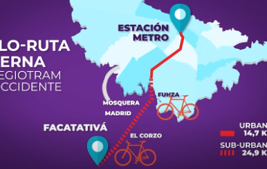 Ciclistas tendrán ruta alterna al Regiotram.