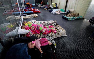 Colombianos en aeropuerto