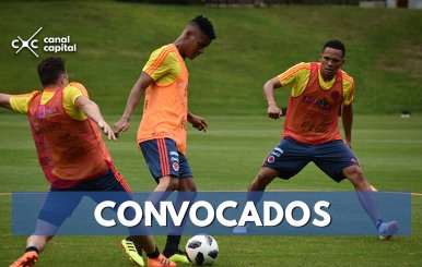 Lista de convocados a la Selección Colombia para partidos amistosos