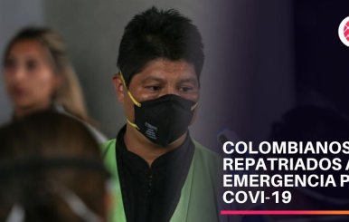 Repatriación de colombianos en Perú