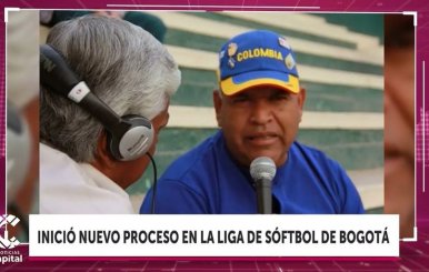 Juan Castillo, entrenador Liga de Sóftbol de Bogotá