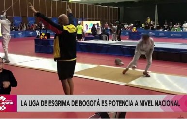 liga de esgrima de Bogotá