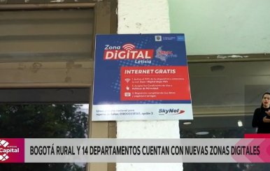 Bogotá Rural y 14 departamentos cuentan con nuevas zonas digitales