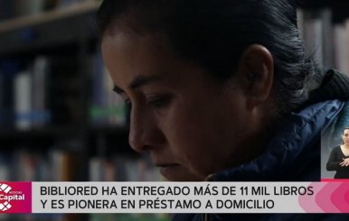 Bibliored ha entregado más de 11 mil libros de préstamo a domicilio