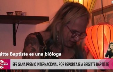 EFE gana premio internacional por reportaje a Brigitte Baptiste