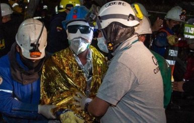 Rescate de mineros en Lenguazaque