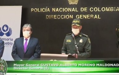 Policía pide perdón a familia de Javier Ordóñez