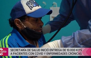 Secretaría de Salud inició entrega de kits a pacientes con COVID y enfermedades crónicas