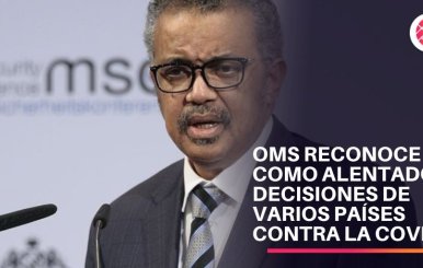 El director general de la Organización Mundial de la Salud, Tedros Adhanom Ghebreyesus