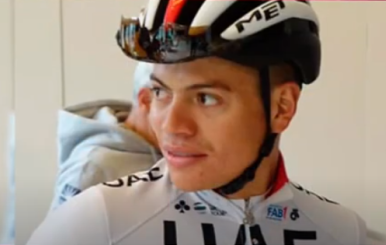 Cristian Muñoz, ciclista colombiano.