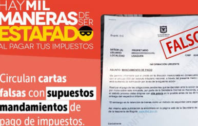 Alerta de la Secretaría de Hacienda