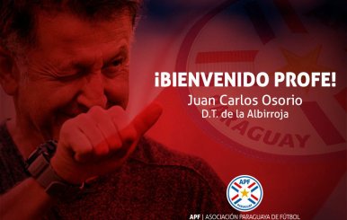 DmMmJuan Carlos Osorio, nuevo técnico de la selección de Paraguayg0cW0AAVOOx