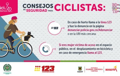 10 consejos de seguridad para biciusuarios