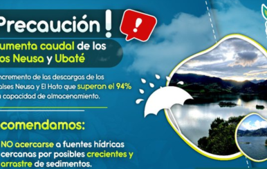 Embalse de Neusa está en alerta roja