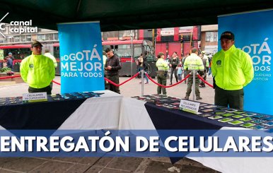 Recuperan 180 celulares robados en diferentes localidades de Bogotá