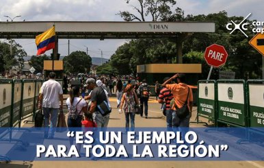 ACNUR elogia labor de Colombia para atender migrantes venezolanos