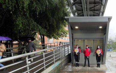 Estación Transmilenio del Virrey