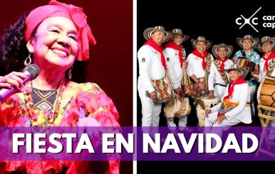 Totó la momposina y los Gaiteros de San Jacinto celebran la Navidad en Bogotá