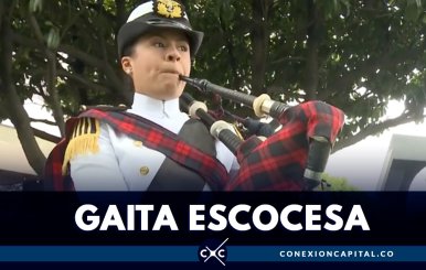 La gaita escocesa, protagonista en desfile militar