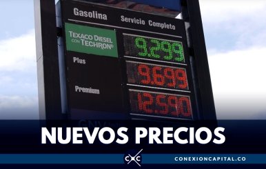 Así quedó el precio de la gasolina en Bogotá