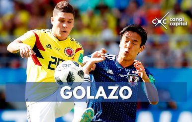 Gol de Juan Fernando Quintero, segundo mejor del Mundial