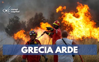 Se eleva a 91 la cifra de muertos por incendios en Grecia