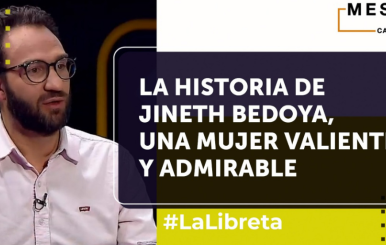 Jineth Bedoya estuvo en La Libreta y habló sobre su historia de vida