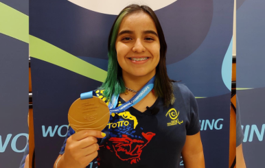 La bogotana Sara Vargas ganó medalla de oro