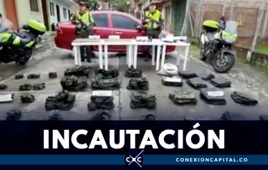 Autoridades incautan material de guerra y estupefacientes en varias vías del país